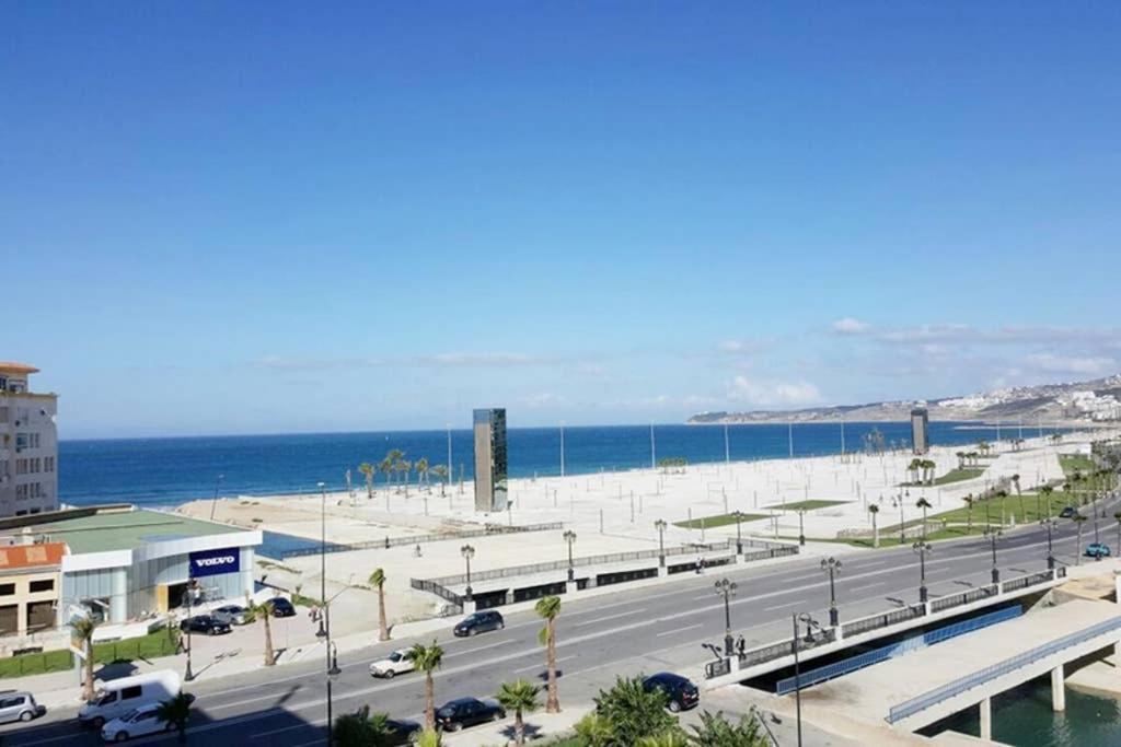 Vue sur Mer Avec 2 Terrasses - 100m² - Sur la Côte Tanger Extérieur photo